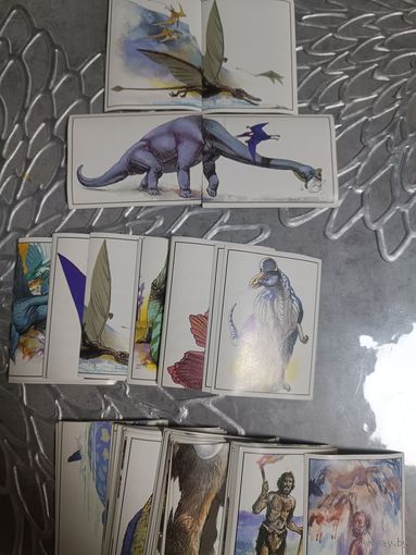 Наклейки динозавры 77 штук