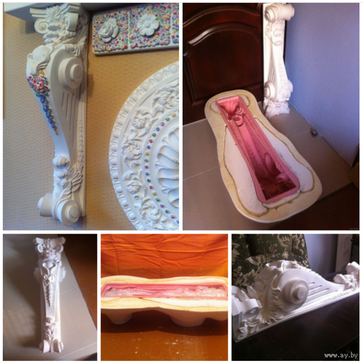 - ФОРМА Консоли Каминной 71х20х19 см