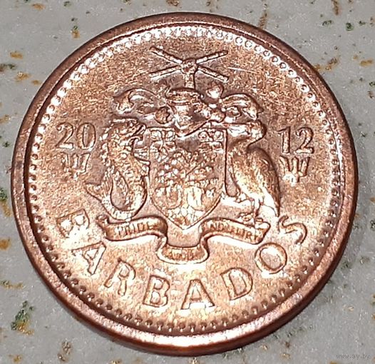 Барбадос 1 цент, 2012 (7-3-4)
