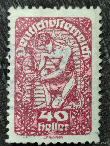 Стандартный выпуск. Республика Германская Австрия. 1920г. 2.25