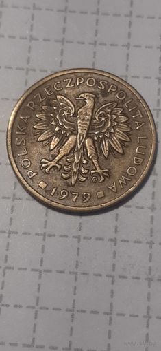 2 злотых Польша 1979 год