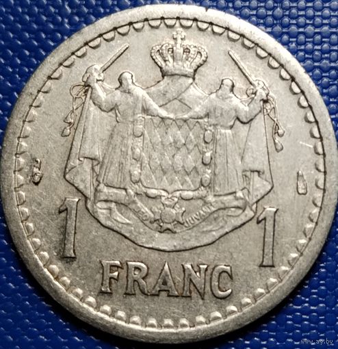 Монако 1 франк 1943 г.
