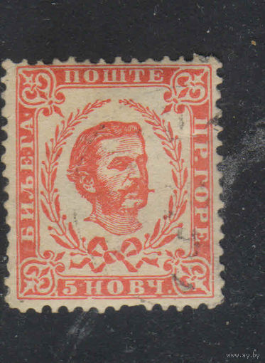 Черногория Княж 1876 Никола I Петрович Стандарт #3II