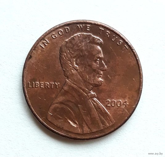 США. 1 цент 2004 г.