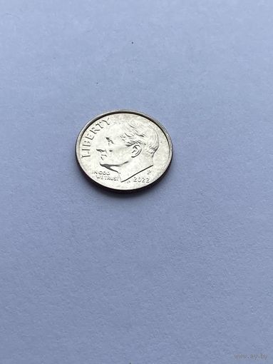 10 центов 2022 P, США.