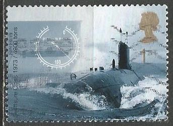 Британия. 100 лет подводному флоту. 2001г. Mi#1929.