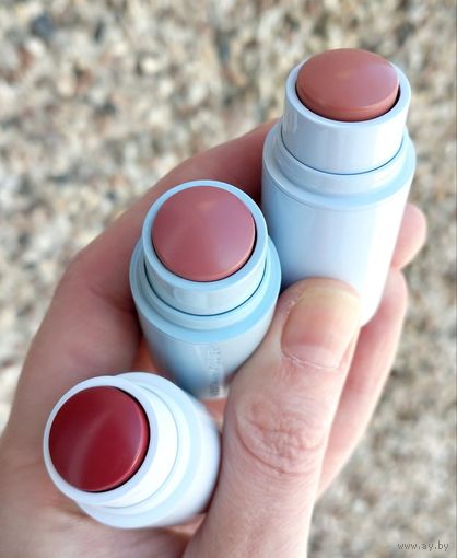 Набор кремовых румян в стике Westman Atelier (3 шт по 2.5 гр, оттенки Petal, Jam, Chouchette)