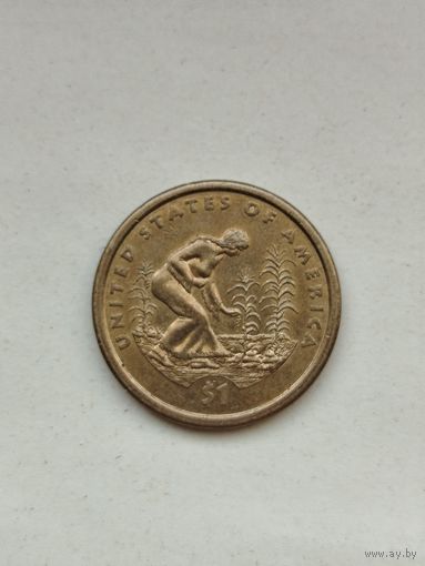 1 доллар США. Посадка культур.