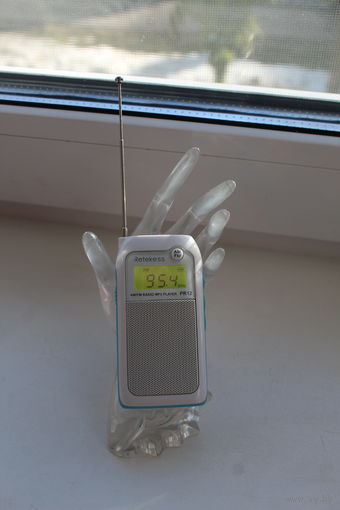 Мини радио приемник Retekess PR12+флешка с адиокнигой