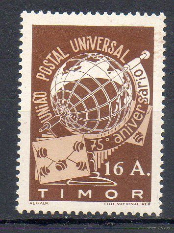 75 лет ВПС Тимор 1949 год серия из 1 марки