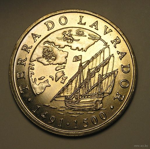 Португалия 200 Эск. 2000 Терра до Лабрадор