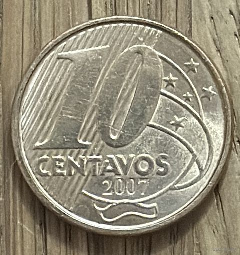 Бразилия 10 Сентаво 2007г.