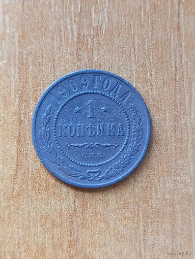 1 копейка 1909 год  (28)