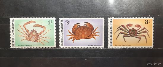 Мальдивы. Фауна. Крабы, раки (1328)