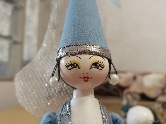 Кукла сувенир из Казахстана. Гюльжан