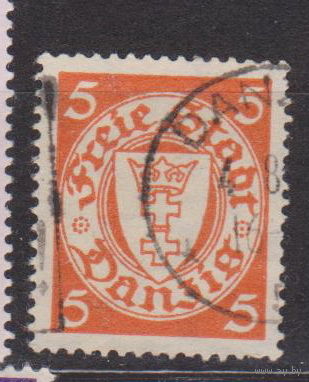 Герб Данциг 1924 год Лот 12