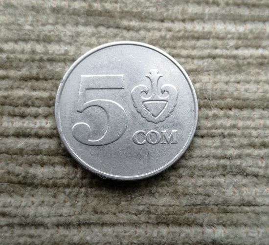 Werty71 Киргизия Кыргызстан 5 сом 2008 сомов