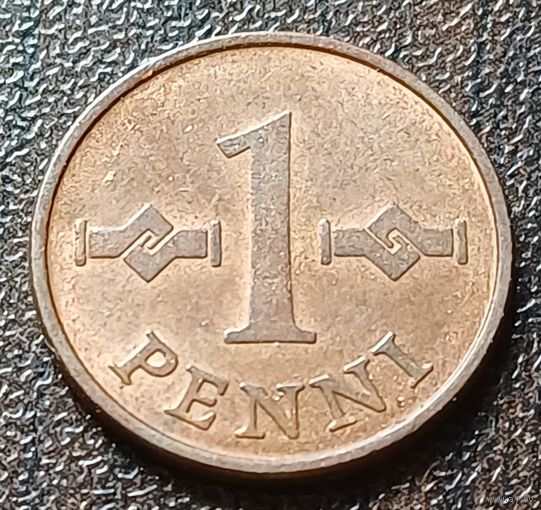 Финляндия 1 пенни, 1963    ( 1-2-6 )