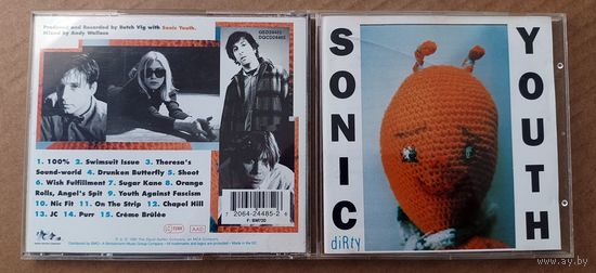 SONIC YOUTH - DIRTY (аудио CD GERMANY 1992)