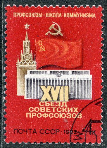 СССР 1982.. Съезд профсоюзов