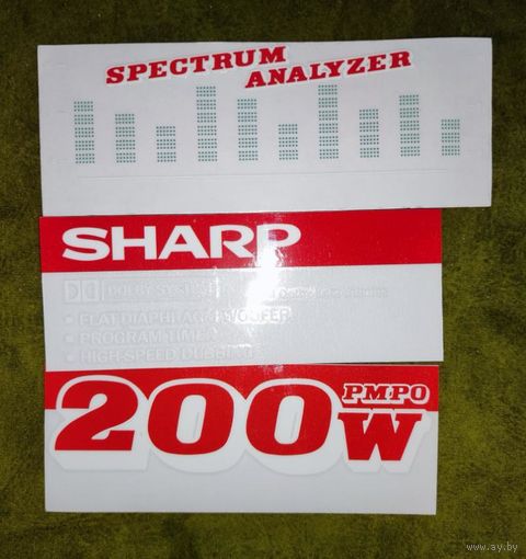Наклейки Sharp WF-940