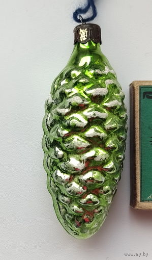 Ёлочная игрушка. Шишка. 037.