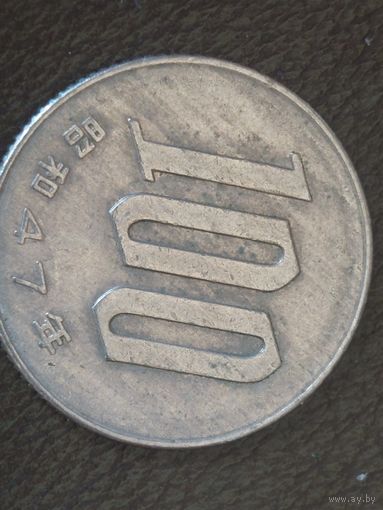 100 йен япония 1972