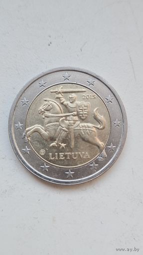 Литва 2 Евро 2015 год