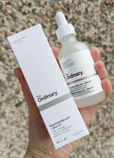 Сыворотка для лица The Ordinary Niacinamide 10% + Zinc 1% 60 ml