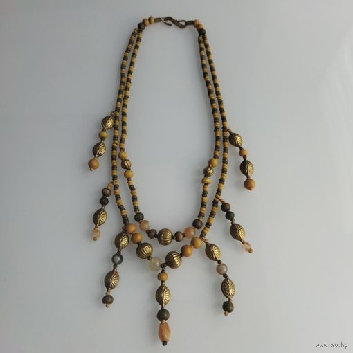 Винтажное брендовое колье MANOUK. Голландия.60 см.
