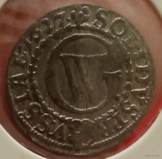 Шиллинг 1627г. Бранденбург -Пруссия. Георг Вильгельм.