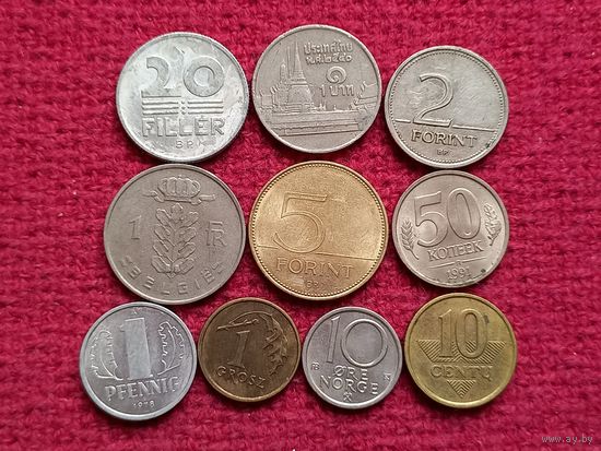 Лот монет Мира