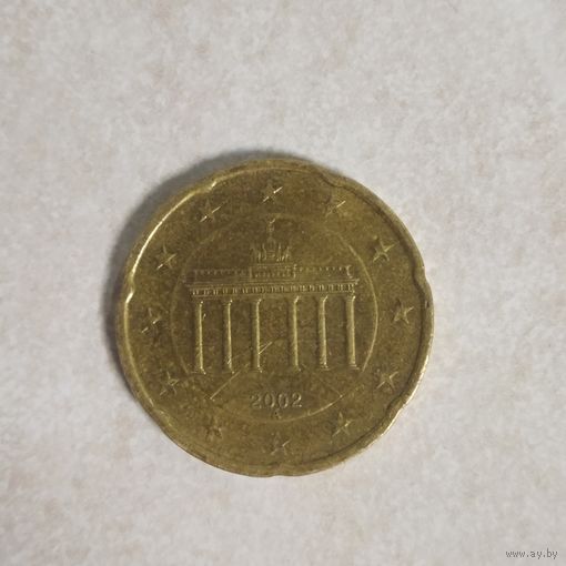 20 евроцентов 2002 A Германия