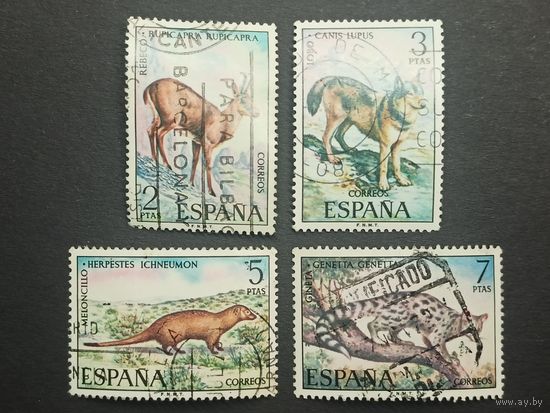 Испания 1972. Животные