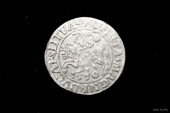 Полугрош 1550 г. Вильно (Великое Княжество Литовское), Сигизмунд Август. Сохран!
