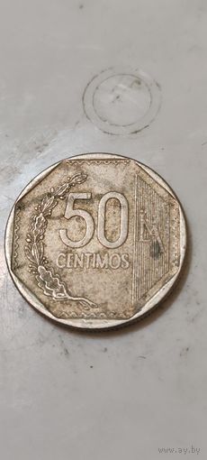 Перу 50 сентимос 2023
