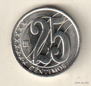 Венесуэла 25 сентимо 2007