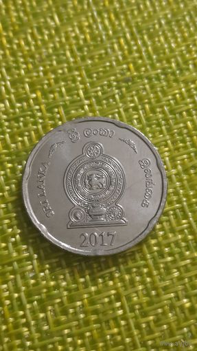 Шри-Ланка 2 рупии 2017 г