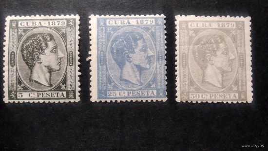 КУБА \н34\ 1879 король