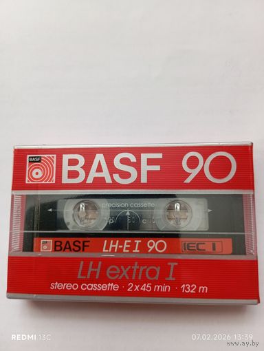 Кассета "BASF" новая.
