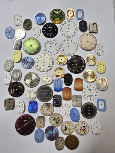 Циферблаты часов луч ссср