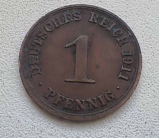 Германия 1 пфенниг, 1911 А 4-1-3