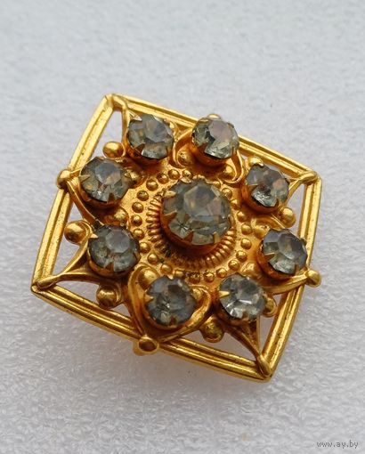 Все лоты с 1р.Позолоченная брошь