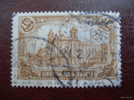 DR Mi.114  / Рейх. Германия. 1920 (Mi.-2.4 euro) Wz.1 см.описание