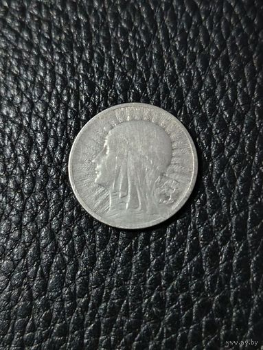 2 злотых Ядвига 1932