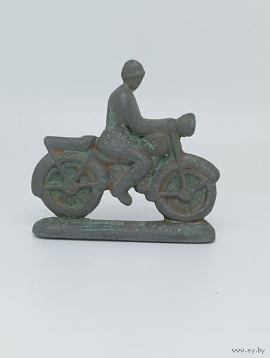 Солдатик СССР. Мотоциклист, "ММЗ".