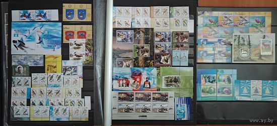 Марки Беларуси, полный годовой набор за 2006 год, стандарты на офсетной и мелованной бумагах