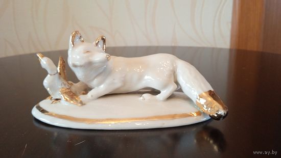 Статуэтка Лиса с уткой Германия