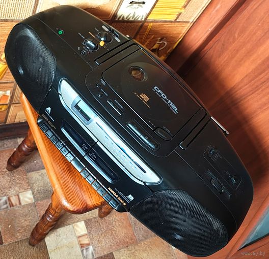 Sony CFD-112L. Двухкассетный магнитофон + CD. Магнитола с радио. Бумбокс геттобластер