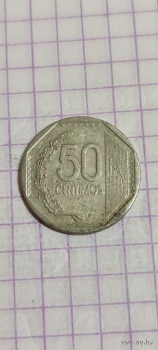 Перу 50 сентимос 2011